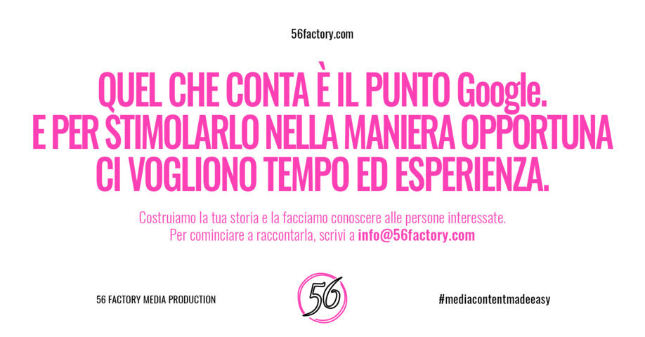 56 Factory Media Production - Francesco Nencini * Nomadic Content Creator